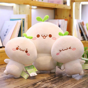 25-65cm Kawaii Funny Dumpling Toys Stuffed Lovely Animal Plush Doll for Kids Children Girls Soft Cartoon Pillow Gift