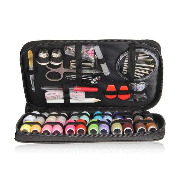Planet Gates 25/90/94pcs Multifunction Sewing Box Sewing Thread Stitches Needles Tool Set Cloth Buttons Craft Scissor Travel Sewing Kits Case