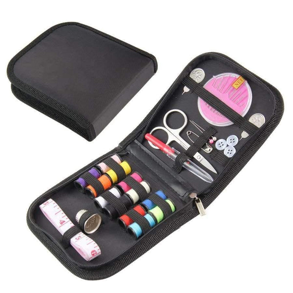 Planet Gates 25/90/94pcs Multifunction Sewing Box Sewing Thread Stitches Needles Tool Set Cloth Buttons Craft Scissor Travel Sewing Kits Case