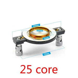 Planet Gates 25 core AIYIMA 2Pcs Audio Tweeter Driver Speakers Professional Titanium Film 25/34/44/51 Core Treble Voice Coil DIY Speakers Accessory