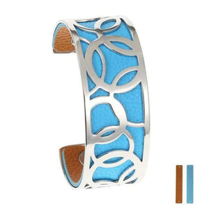 Planet Gates 25 mm 1 Legenstar Opening Cuff Bangle &Bracelet for Women Stainless Steel Bracelet Argent  Manchette Bangle Interchangeable Leather Band