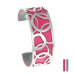 Planet Gates 25 mm 2 Legenstar Opening Cuff Bangle &Bracelet for Women Stainless Steel Bracelet Argent  Manchette Bangle Interchangeable Leather Band