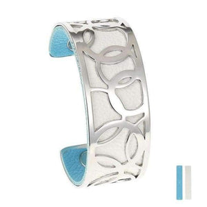 Planet Gates 25 mm 3 Legenstar Opening Cuff Bangle &Bracelet for Women Stainless Steel Bracelet Argent  Manchette Bangle Interchangeable Leather Band