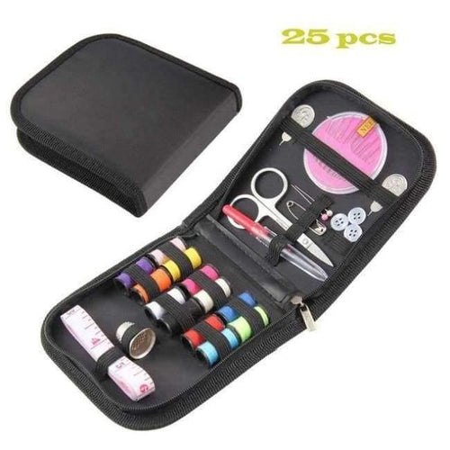 Planet Gates 25 pcs Sewing Box Multi-function Travel Sewing Kit Needle Thread Threader Tape Scissor Storage Bag Sewing Set 25/90/94 pcs