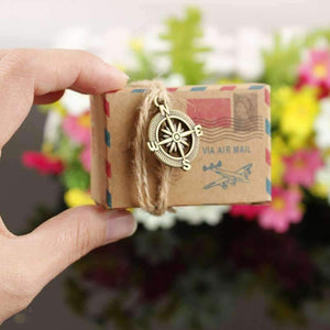 Planet Gates 25 Pieces Min Post Candy Box Wedding Favors Gifts Candy Paper Box Party Supplies Bonbonniere Baby Shower Birthday Mail Candy Box