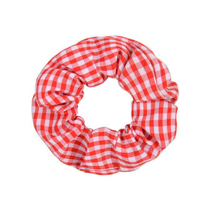 Women Printed Scrunchie Elastic Hair Bands For Girls Ponytail Holder Rubber Band Hair Rope Head Wear Hair Accessories