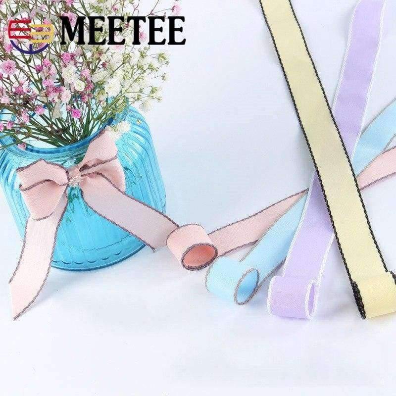 Planet Gates 25 Yards Ribbon Garment Sewing Accessories DIY Decorative Art Craft Gift Baking Many colors