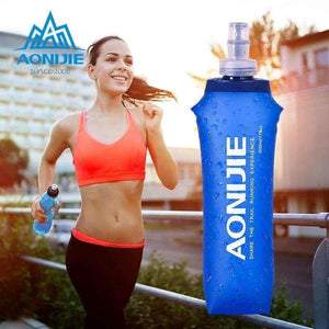 Planet Gates 250/500ML Outdoor Camping Hiking Running Soft Flask Sports Cycling Running Water Hydration Bottle