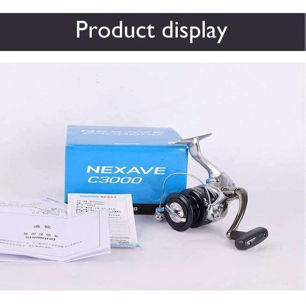 Planet Gates 2500 Series Original  New Shimano NEXAVE 1000 2500 C3000  4000 Spinning Fishing Reel  3BB+1