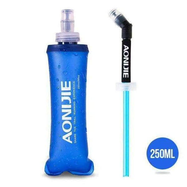 Planet Gates 250ml with Straw 250/500ML Outdoor Camping Hiking Running Soft Flask Sports Cycling Running Water Hydration Bottle
