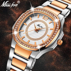 Planet Gates 2549-1 Watch Women Quartz Watches Ladies Top Brand Luxury Stainless Steel Female Wrist Watch Girl Golden Clock Hours