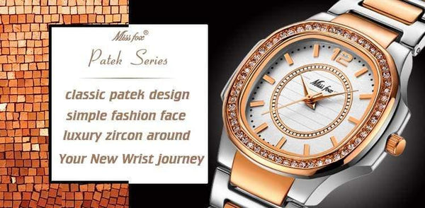 Watch Women Quartz Watches Ladies Top Brand Luxury Stainless Steel Female Wrist Watch Girl Golden Clock Hours - Planet Gates