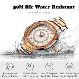 Planet Gates 2549-1 Watch Women Quartz Watches Ladies Top Brand Luxury Stainless Steel Female Wrist Watch Girl Golden Clock Hours