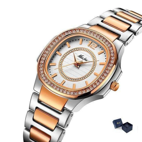 Planet Gates 2549-4 Watch Women Quartz Watches Ladies Top Brand Luxury Stainless Steel Female Wrist Watch Girl Golden Clock Hours