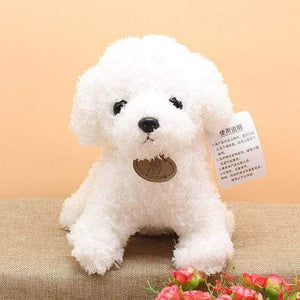 Planet Gates 25CM / 1 Real Life Teddy Dog Poodle Plush Toys Suffed Animal Doll For Christmas Birthday Gift Free Shipping