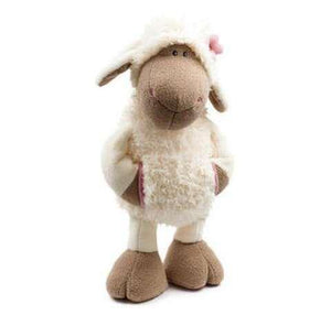25cm/35cm/50cm/80cm Germany Jolly Flower Sheep Beautiful Plush Toy Doll For Birthday Gift 1pcs