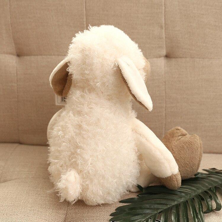 25cm/35cm/50cm/80cm Germany Jolly Flower Sheep Beautiful Plush Toy Doll For Birthday Gift 1pcs