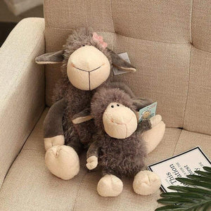 25cm/35cm/50cm/80cm Germany Jolly Flower Sheep Beautiful Plush Toy Doll For Birthday Gift 1pcs