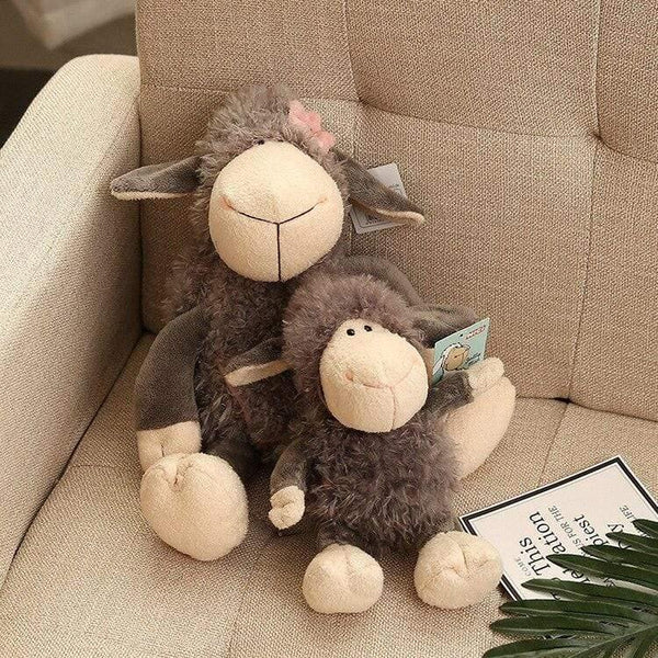 25cm/35cm/50cm/80cm Germany Jolly Flower Sheep Beautiful Plush Toy Doll For Birthday Gift 1pcs