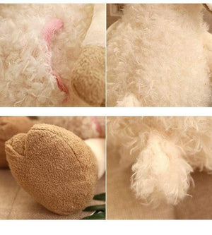 25cm/35cm/50cm/80cm Germany Jolly Flower Sheep Beautiful Plush Toy Doll For Birthday Gift 1pcs
