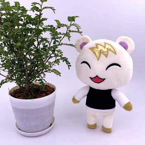 20cm 28cm Animal Crossing Plush Toy Cartoon Raymond Free Give Away 1pcs Amiibo Card Stitches Doll KK Isabelle Plush Toys