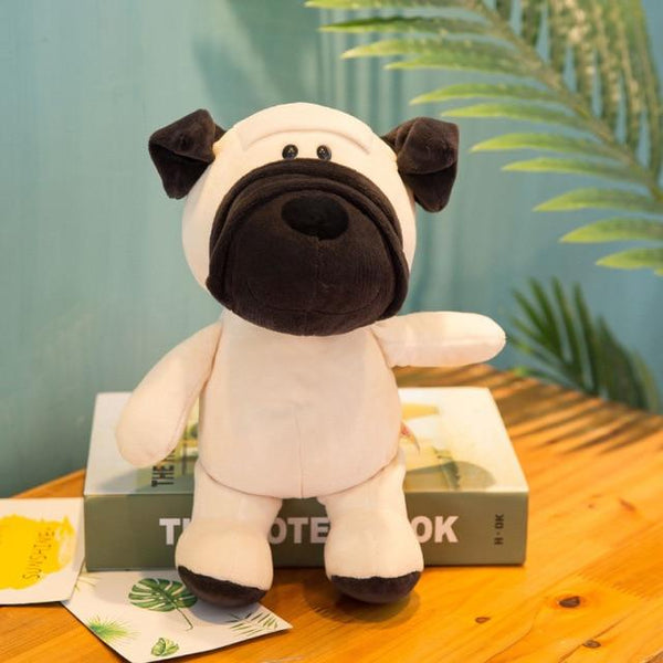 Planet Gates 25cm / Dog 25cm Forest Animals Stuffed Plush Doll Toys Kids Giraffe Elephant Monkey Lion Tiger Plush Animal Toys Children Birthday Gifts