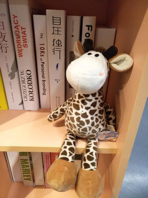 Planet Gates 25cm Forest Animals Stuffed Plush Doll Toys Kids Giraffe Elephant Monkey Lion Tiger Plush Animal Toys Children Birthday Gifts