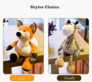 Planet Gates 25cm Forest Animals Stuffed Plush Doll Toys Kids Giraffe Elephant Monkey Lion Tiger Plush Animal Toys Children Birthday Gifts