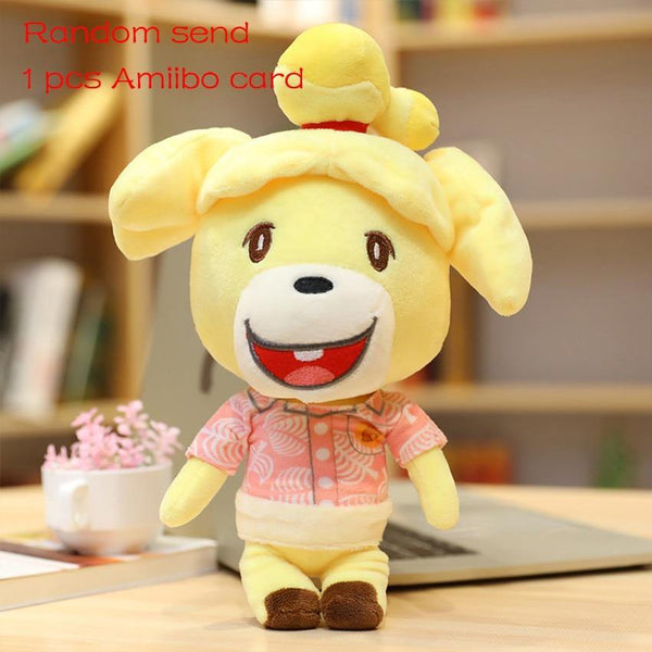 Animal Crossing Plush Toy New Horizons Game Animal Crossing Amiibo Marshal Plush Toy Doll Gifts For Children NFC Plush Toy