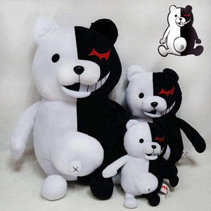 Planet Gates 25CM Monokuma Pink&White Monomi Rabbit Plush Toys Arrival Danganronpa: Trigger Happy Havoc Bear Rabbit Dangan Ronpa Monokuma Doll Toy