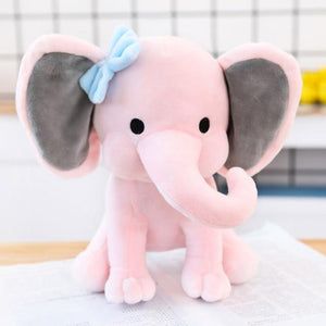 Planet Gates 25cm / Pink Elephant Plush Toys Baby Room Decorative Stuffed Dolls for Slepping 25cm Kawaii Animal Child Kids Plushiies Toy Pink Grey Doll