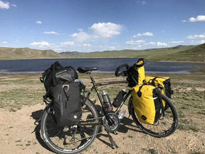 Planet Gates 25L black 25L Cycling Bike Bags MTB Bike Rear Rack Bag Full Waterproof Multifunction Road Bicycle Pannier Rear Seat Trunk Bag