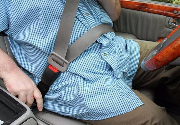 Planet Gates 25mm metal width E24 Safe Certification Car Seat Belt Extender Automotive Seatbelts Extension Safety Belts Clip Extenders For Cars - Black Grey