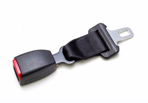 Planet Gates 25mm metal width E24 Safe Certification Car Seat Belt Extender Automotive Seatbelts Extension Safety Belts Clip Extenders For Cars - Black Grey