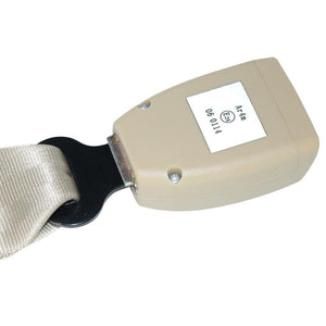 Planet Gates 25mm metal width E24 Safe Certification Car Seat Belt Extender Automotive Seatbelts Extension Safety Belts Clip Extenders For Cars - Black Grey