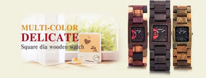 Planet Gates 25mm Small Women Watches Wooden Quartz Wrist Watch Timepieces Best Girlfriend Gifts Relogio Feminino in wood Box