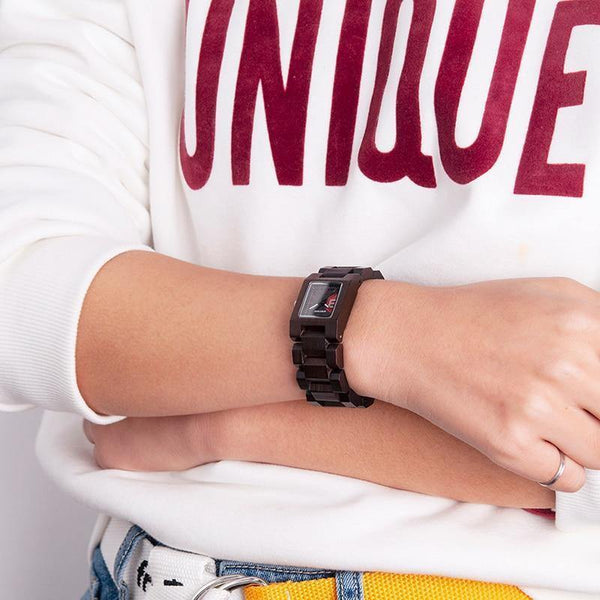 Planet Gates 25mm Small Women Watches Wooden Quartz Wrist Watch Timepieces Best Girlfriend Gifts Relogio Feminino in wood Box