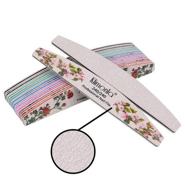 Planet Gates 25pcs 240 Grit 25Pcs Nail File for manicure Nail Supplier for professionals nail tools sets 5 Grit accessories nail salon professional material