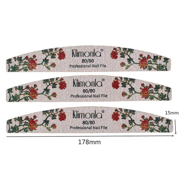 Planet Gates 25Pcs Nail File for manicure Nail Supplier for professionals nail tools sets 5 Grit accessories nail salon professional material