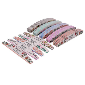 Planet Gates 25Pcs Nail File for manicure Nail Supplier for professionals nail tools sets 5 Grit accessories nail salon professional material