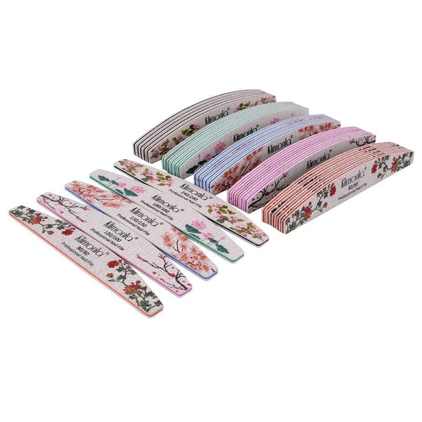 Planet Gates 25Pcs Nail File for manicure Nail Supplier for professionals nail tools sets 5 Grit accessories nail salon professional material