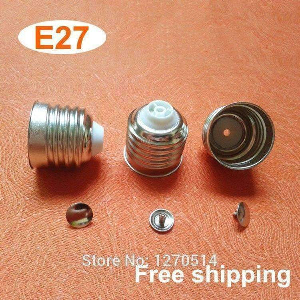 Planet Gates 25piece/lot, LED energy-saving lamp holder E27 screw base socket, DIY Lighting Accessories, Free shipping