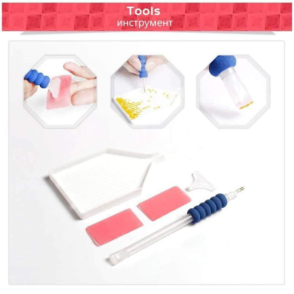 Planet Gates 25x25cm Diamond Painting Cross Stitch Flower Skull Picture Of Rhinestones Full Round Diamond Enbroidery Mosaic Handicraft Arts Crafts