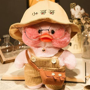 Planet Gates 26 30cm Pink Lalafanfan Kawaii Coffee Mimi Yellow Duck Cute Plush Toy Stuffed Soft Animal Doll Doll Children Kawaii Plush Toy Doll