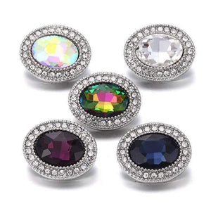 Planet Gates 26 6pcs/lot New Snaps Jewelry High Quality Love Heart  18mm Metal Snap Buttons DIY Charms Button Jewerly