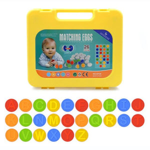 Planet Gates 26 PCS EGGS 12PCS Montessori Learning Education Math Toys Kids Match Smart Eggs Screws 3D Puzzle Game For Children Educational Toys