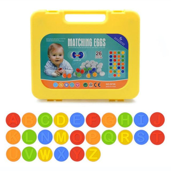 Planet Gates 26 PCS EGGS 12PCS Montessori Learning Education Math Toys Kids Match Smart Eggs Screws 3D Puzzle Game For Children Educational Toys