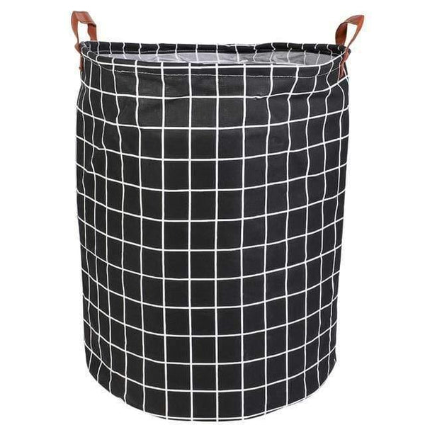 Foldable Closure Laundry Basket Large Capacity Bag Bins Kids Toy Buckets Clothes Organizer Storage Hamper Cotton Linen