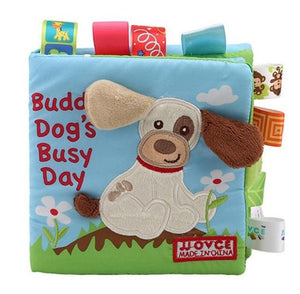 Planet Gates 261 16X16CM Baby Book Soft Cloth Books Toddler Newborn Early Learning Develop Cognize Reading Puzzle Book Toys Infant Quiet Book For Kids