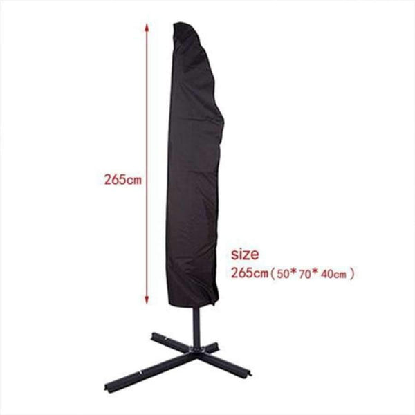 Planet Gates 265cm Umbrella Cover Raincoat Anti-UV Sunshade Umbrella Outdoor Umbrella Cover Garden Weatherproof Rain Cover Accessories